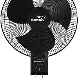 V-Guard Gatimaan Pro HSW N High Speed Wall Fan for Home | 2100 RPM, 3 Speed Controls | Powerful 100% Copper Motor | Corrossion-Resistant Metal Grill |Black-image-63