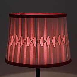 PineCraft International Pleated Silk Drum Lamp Shade for Table Lamps, Floor Lamps, Lampshade Suitable for Bedroom, Living Room, Home Decor and Decoration, 12 Inch (White Silk)-picture-27