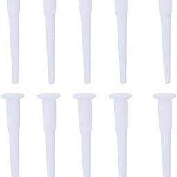 Acahhotxx 10Pcs Exercise Ball Plug Yoga Replacement Kit Air Stopper Plug Pin Adapter for Jump Ball Sport for Fitness Exercise B-image-48