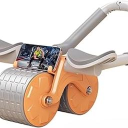 HMAA Ab Roller for Men and Women, Elbow Support, Phone Holder, and Knee Pad – Home Workout Equipment for Core Training, Abdominal Exercise, and Fat Burning-image-91