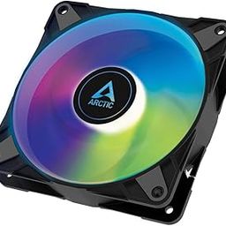 ARCTIC P12 120mm PWM PST A-RGB CPU Case Cooling Fan with PWM Sharing Technology, 0dB Technology and upto 2000RPM speed - Black-picture-12