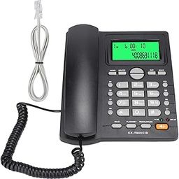 Landline Phone, Fast Dialing Telephone Caller ID Display Durable for Office(Black, 12)-image-22