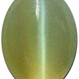 Color Gems 5.7 Carats Green Cat's Eye (Lehsunia) Gemstone-image-45