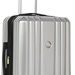 Devan SE 68 CM Medium Check-in Polycarbonate and Expandable 4 Wheels Silver Hard-Sided Trolley Bag/Suitcase/Luggage-37