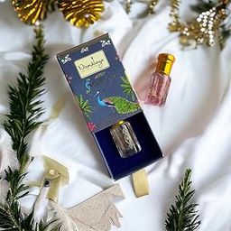 Nirmalaya Premium Mayur Attar Perfume | Unisex 5ML | 100% Natural Extracts, Alcohol Free | Long Lasting Attar for Women, Perfume for Men | Aromatherapy Enhanced Fragrance-picture-44