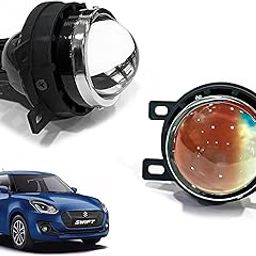 Auto Pearl High Power Fog light 3 inch Quartz H11 Halogen Bulb Projector DRL Fog light for Swift 2018-2022 (Pack of 2)-image-56