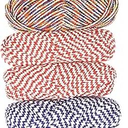 RR Men's and Women's Cotton and Polyester DORI Strings for Ethnic Indian Dresses; Pyjama; Lehenga; Saree Petticoat.( 36m; Multicolour ) Pack of 6-image-6