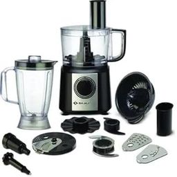 Bajaj Rex 350-Watt Food Processor (Black/Silver)-image-44