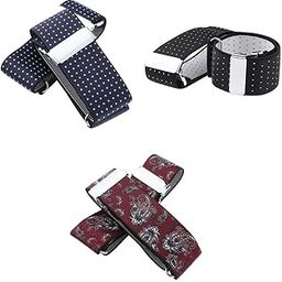 ™ 3pairs Anti-slip Elastic Shirt Sleeve Holders Polka Dot Armbands Garters | Key Chains Rings & Cases | Mens Accessories-68
