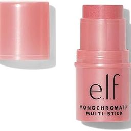 e.l.f. Monochromatic Multi Stick, Luxuriously Creamy & Blendable Color, For Eyes, Lips & Cheeks, Dazzling Peony, 0.155 Oz (4.4g)-24