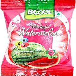 BCOOL Instant Drink Mix Classic Watermelon 125gm for All Age Groups(Pack of 10)-image-1