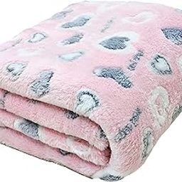 Swissberry Baby Blankets New Born Crib Printed Sheet Blanket for Baby Boys & Baby Girls, L 100 cm x B 75 cm, Pack of 2 Pc. | Super Soft, Cozy & Comfortable Blanket(ONIONPINK_Heart)-image-90