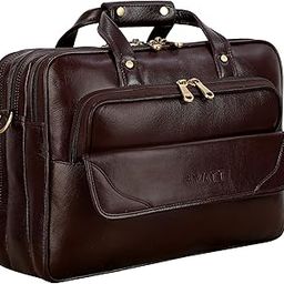 Leather Laptop Office Bags for Men 15.6 Inch-picture-25
