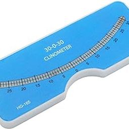 Back and Spine Scoliosis Diagnosis Tool 0-30° Scoliosis Test Meter Measurement Tool Scoliometer for Adults Children-image-31