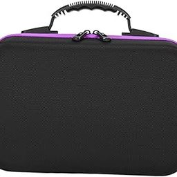 CALANDIS Nail Polish Organizer Bag Travel Essential Oil Carrying Case for Nail Polish Purple | Nail Practice & Display | Nail Care Manicure & Pedicure-image-45