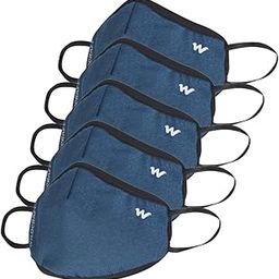 Wildcraft Unisex-Adult Polyester SUPERMASK W95+ Reusable Outdoor Respirator 5P : Grindle : BLU_TURKSH : M (8903338298076 Medium)-picture-37