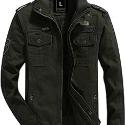 Men's Imported Cotton Cargo Winter Jacket – Fleece Lining, Windproof Design, and Stylish Casual Outerwear-image-53
