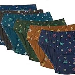 Women's Cotton Brief/Hipster Panties Undergarments (Combo Pack of 6)-image-58