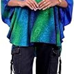 Women's Printed Tunic Kaftan, Short Caftan Top| Free Size-image-71