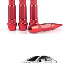 LOVMOTO 4PC Spiked Aluminum Valve Stem Caps, Heavy Duty Tire Caps Dust-Proof Air-Proof Valve Stem Covers for Cars SUVs Trucks Motorcycles Bicycles Comfortable with SX-4-image-87