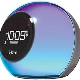 iHome IBT29 Bluetooth Color Changing Dual Alarm Clock FM Radio (Black) with USB Charging and Speakerphone-picture-16