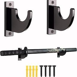 KAFENDA Wall Mount for Wall Acrylic Display Lightsaber Stand (Black)-picture-26