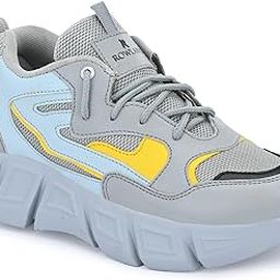 Women's Synthetic Leather Stylish/Comfortable/Running/Gym Lace-Ups Sports Shoes-13