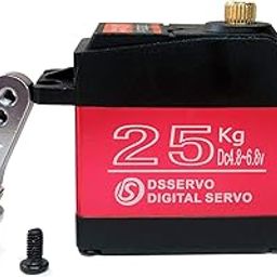 ANNIMOS 25KG Digital Servo Full Metal Gear High Torque Waterproof for RC Car Crawler Robot Control Angle 270Ã‚°-12