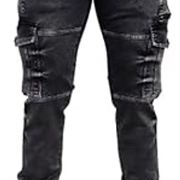 Jeans | 6 Pocket Regular Fit Men's Denim Jeans-image-45