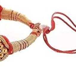 Women's Traditional Gold Plated Royal Rajasthani Look Pochi Armlet Kada | Bajuband Armlet | Bangles Set for Girls & Women-image-48
