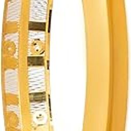 Shining Jewel Designer Stylish Self Design Amritsari Silver Colour Sikh Kada for Men (SJ_3570_S_P)-image-48