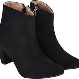 Women & Girls Lace Up Block Heeled Western Boots-image-18