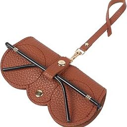 Sunglasses Bag Holder Trendy Eyeglasses Storage Box for Street Camping Brown | Vision Care | Eyeglass Cases-image-68