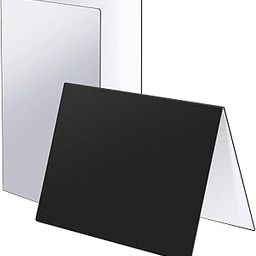 Store2508 3 in 1 Photography Reflector Background Cardboard 17 x 12 inch Folding Light Diffuser Board for Still Life Product and Food Photo Shooting Black Silver and White-29