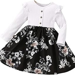 Buy & Try Zoya Lycra Printed Girl's Frock Full Sleeve Dress-image-72