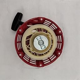 Manual Recoil Pull Start Assembly, Red and Beige, Metal Core-image-31
