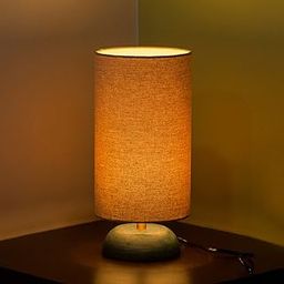 ExclusiveLane 'Faraday' Wooden LED Table Lamp For Living Room Bedroom Bedside Lamp (13 Inch, Wood, Turquoise, Without Bulb, Pack Of 1) |Bedside Side Table Lamps For Home Decoration Office Side Lamp-12