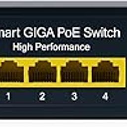 Kinelec 6 Port PoE Switch Gigabit-4 Port PoE*100/1000Mbps+2 Port RJ45 Uplinks 1000Mbps, 802.3af/at, Metal- 2 Year Warrant-image-19