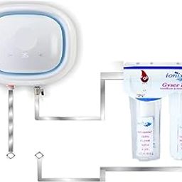 Ionix Geyser Filter Filter | Bathroom Water Softner For All Water Inlets, 1 Minute Installation, Easy Connection To Geyser Inlet, Low & Easy Maintenace (Geyser Filter Set) - Multicolor-picture-28