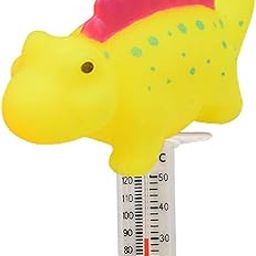 CALANDIS® Floating Pool Thermometer Cartoon Measurement for Hot Tub Swimming Pool Yellow | 1 Floating Pool Thermometer-10