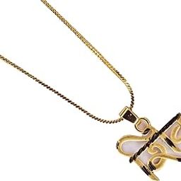 Small Shiv Religious Gold Plated Pendant With Chain Man For Women Gold-plated Crystal Alloy Pendant-picture-36