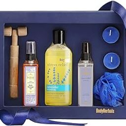 BodyHerbals Lavender Essentials Bath & Body Gift Set For Women & Men| Skin Care Kit | Gift Box Hamper For Couple| Set of 6 Pcs| Luxury Gift for Birthdays, Anniversaries, Wedding and Special Celebrations| 100% Vegan-10