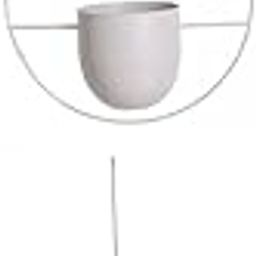 ATORSE 2 Pieces Metal Hanging Planter Pot Indoor Outdoor Flower Pot Plant Holder-image-45