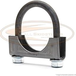 All Skidsteers Exhaust Muffler Clamp for Bobcat Machines - Replaces OEM #6677363 - Black or Silver-image-72