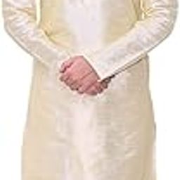 Men's Dupion Silk Fancy Dhoti Kurta Set-56