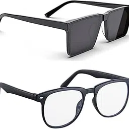 elligator UV Protected Wayfarer Sunglasses for Men & Women | Full-Rim Cover Eyewear for Driving, Cycling, Sports | Lightweight Flexible Optical Frame for All-Day Comfort & Selfies Article Numb_205-21-picture-45