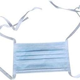 7Shield 3Ply Tie On Medical Mask | Disposable Safety Masks for Hospital Staff | ISO GMP & CE Certified |Soft Fabric Ear Loop | Comfortable Tie Knot Blue Surgical Mask-picture-32