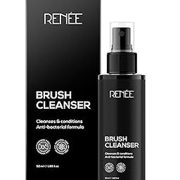 RENEE Brush Cleanser Spray Liquid, Rinse-Free & Quick Dry Anti-bacterial Formula, Deeply Cleans, Conditions & Keeps the Bristles Soft, Easy to Use, Travel-Friendly, 50 Ml-22