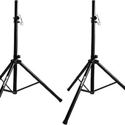 RK RECK Professional PA DJ 2 Tripod Speaker Stands,35mm Compatible Insert, 4-6ft Adjustable Height, for Stage/Studio Monitor/Home Audio-image-12