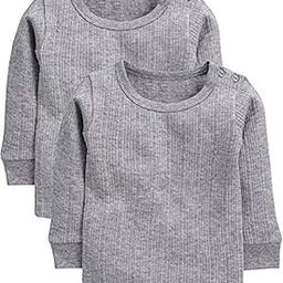 NEVA Kids Winter Wear Thermal for Baby Boys and Girls Uper Full Sleeves Body Warmer Top Pack of 2-image-6